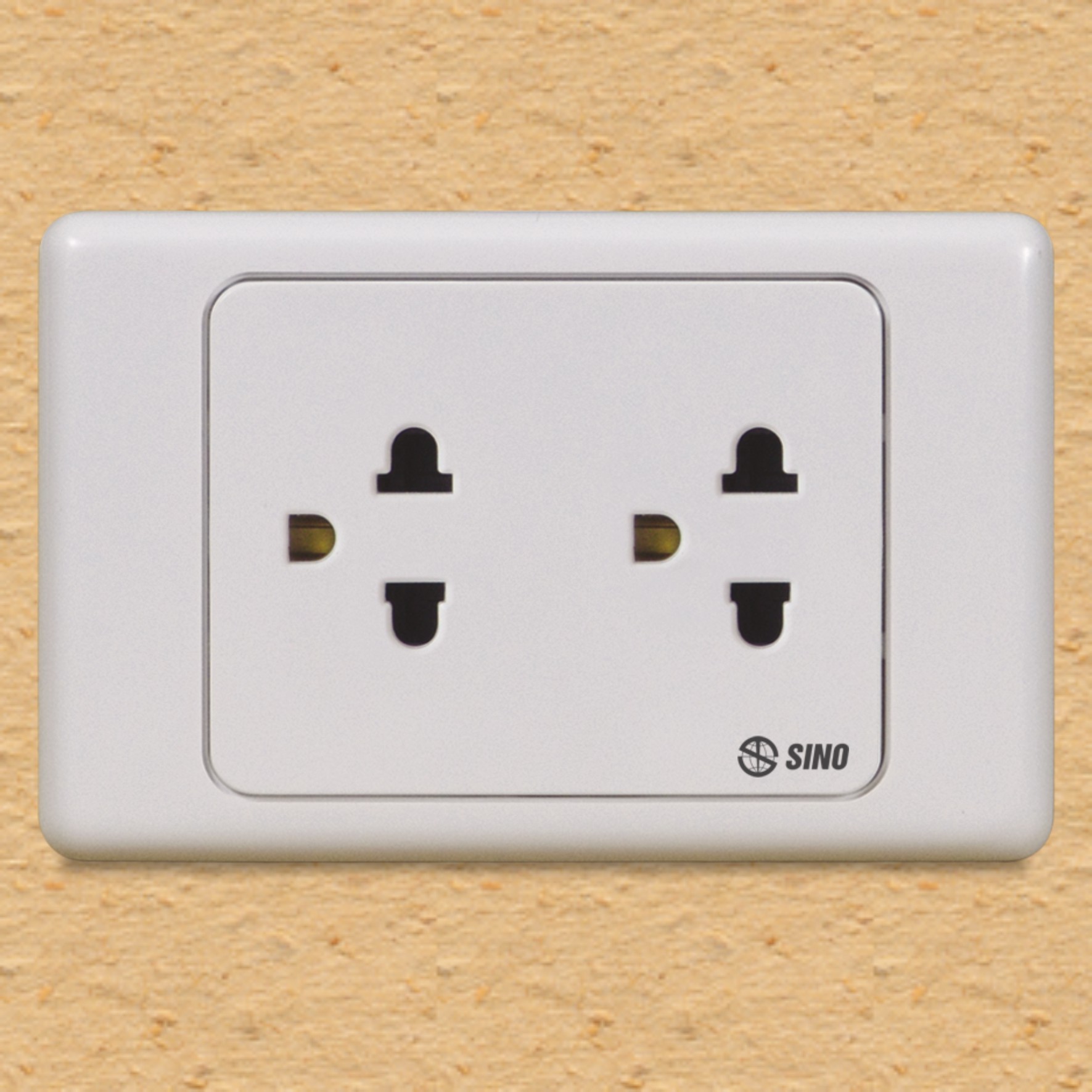Ổ đôi 3 chấu Sino